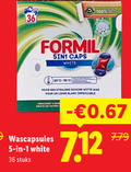 klik op dit plaatje voor een vergroting en voor vergelijkbare aanbiedingen gerelateerd aan ` wasmiddel 1 5 20 36 100 formil 5-in-1 caps white schone witte pour linge blanc impeccable verwijdert enleve les taches wascapsules stuks ` wasmiddel 1 5 20 36 100 formil 5-in-1 caps white schone witte pour linge blanc impeccable verwijdert enleve les taches wascapsules stuks