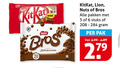 klik op dit plaatje voor een vergroting en voor vergelijkbare aanbiedingen gerelateerd aan ` chocoladerepen 5 6 17 20 nestle sourced mini bros luchtige melkchocolade kitkat nuts pakken stuks pak ` chocoladerepen 5 6 17 20 nestle sourced mini bros luchtige melkchocolade kitkat nuts pakken stuks pak