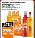 klik op dit plaatje voor een vergroting en voor vergelijkbare aanbiedingen gerelateerd aan ` 1 25 500 berentzen apfelkorn puschkin red sensation fles ml aperol crodino tray 3 6 200 actieprijs spritz appel ` 1 25 500 berentzen apfelkorn puschkin red sensation fles ml aperol crodino tray 3 6 200 actieprijs spritz appel