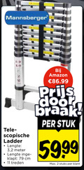 klik op dit plaatje voor een vergroting en voor vergelijkbare aanbiedingen gerelateerd aan ` telescoopladders 2 11 telescopische ladder lengte 3 meter klapt cm treden amazon stuk stuks ` telescoopladders 2 11 telescopische ladder lengte 3 meter klapt cm treden amazon stuk stuks
