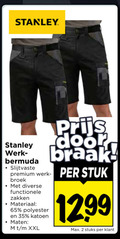 klik op dit plaatje voor een vergroting en voor vergelijkbare aanbiedingen gerelateerd aan ` werkbroek 2 35 65 stanley werk bermuda slijtvaste premium broek zakken materiaal polyester katoen maten xxl stuk stuks ` werkbroek 2 35 65 stanley werk bermuda slijtvaste premium broek zakken materiaal polyester katoen maten xxl stuk stuks