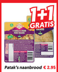 klik op dit plaatje voor een vergroting en voor vergelijkbare aanbiedingen gerelateerd aan ` 1 4 pataks original garlic herb mini naans naanbrood ` 1 4 pataks original garlic herb mini naans naanbrood