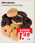 klik op dit plaatje voor een vergroting en voor vergelijkbare aanbiedingen gerelateerd aan ` 6 mini donuts gesuikerd chocolade ` 6 mini donuts gesuikerd chocolade