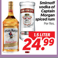 klik op dit plaatje voor een vergroting en voor vergelijkbare aanbiedingen gerelateerd aan ` 1864 captain morgan original spiced gold smooth finish spirit smirnoff vodka rum fles liter ` 1864 captain morgan original spiced gold smooth finish spirit smirnoff vodka rum fles liter