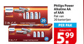 klik op dit plaatje voor een vergroting en voor vergelijkbare aanbiedingen gerelateerd aan ` 20 philips longer lasting power and alkaline aa aaa pak batterijen elders ` 20 philips longer lasting power and alkaline aa aaa pak batterijen elders