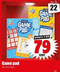 klik op dit plaatje voor een vergroting en voor vergelijkbare aanbiedingen gerelateerd aan ` 1 2 22 game pad a6 formaat elders cent ` 1 2 22 game pad a6 formaat elders cent