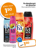 klik op dit plaatje voor een vergroting en voor vergelijkbare aanbiedingen gerelateerd aan ` 150 stuk fa deodorant douche grootformaten men kick off fresh poole empowering attraction force deospray passionfruit pools ml ` 150 stuk fa deodorant douche grootformaten men kick off fresh poole empowering attraction force deospray passionfruit pools ml