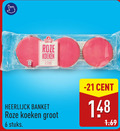 klik op dit plaatje voor een vergroting en voor vergelijkbare aanbiedingen gerelateerd aan ` 6 banket roze koeken stuks heerlijck cent ` 6 banket roze koeken stuks heerlijck cent