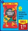 klik op dit plaatje voor een vergroting en voor vergelijkbare aanbiedingen gerelateerd aan ` chips 500 xxl sun tortilla paprika flavoured label nation snacks tortillachips ge ` chips 500 xxl sun tortilla paprika flavoured label nation snacks tortillachips ge
