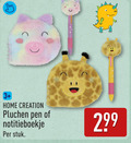 klik op dit plaatje voor een vergroting en voor vergelijkbare aanbiedingen gerelateerd aan ` 3 home creation pluchen pen notitieboekje stuk ` 3 home creation pluchen pen notitieboekje stuk
