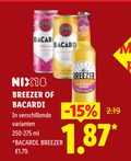 klik op dit plaatje voor een vergroting en voor vergelijkbare aanbiedingen gerelateerd aan ` mixdrank razz up bacardi nix18 breezer 250-275 ml mango ` mixdrank razz up bacardi nix18 breezer 250-275 ml mango