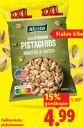 klik op dit plaatje voor een vergroting en voor vergelijkbare aanbiedingen gerelateerd aan ` 15 500 californian pistachios roasted salted halve kilo source protein nutri score californische pistachenoten ge goedkoper ` 15 500 californian pistachios roasted salted halve kilo source protein nutri score californische pistachenoten ge goedkoper