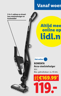 klik op dit plaatje voor een vergroting en voor vergelijkbare aanbiedingen gerelateerd aan ` 1 2 18 45 zakloze draadbesturing steelstofzuiger kruimeldief online lidl.nl rowenta accu gebruiksduur ca. min ` 1 2 18 45 zakloze draadbesturing steelstofzuiger kruimeldief online lidl.nl rowenta accu gebruiksduur ca. min