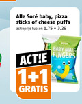 klik op dit plaatje voor een vergroting en voor vergelijkbare aanbiedingen gerelateerd aan ` 1 baby pizza sticks cheese puffs actieprijs mais fingers ` 1 baby pizza sticks cheese puffs actieprijs mais fingers