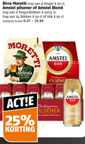 klik op dit plaatje voor een vergroting en voor vergelijkbare aanbiedingen gerelateerd aan ` blikjes bier 6 24 25 30 50 moretti tray amstel pilsener blond blikken 33 blik actieprijs bottles ` blikjes bier 6 24 25 30 50 moretti tray amstel pilsener blond blikken 33 blik actieprijs bottles