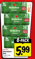 klik op dit plaatje voor een vergroting en voor vergelijkbare aanbiedingen gerelateerd aan ` blikjes bier 6 8 18 33 8x 330ml heineken voordeel pack original nix18 alcohol pils blik 5.99 ` blikjes bier 6 8 18 33 8x 330ml heineken voordeel pack original nix18 alcohol pils blik 5.99