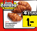 klik op dit plaatje voor een vergroting en voor vergelijkbare aanbiedingen gerelateerd aan ` 4 vaste knaller versgebakken roomboter croissants stuks ` 4 vaste knaller versgebakken roomboter croissants stuks