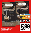 klik op dit plaatje voor een vergroting en voor vergelijkbare aanbiedingen gerelateerd aan ` koffie 100 250 lavazza espresso italiano classico arabica ground coffee 5 10 gemalen pak jumbo albert dag 5.99 ` koffie 100 250 lavazza espresso italiano classico arabica ground coffee 5 10 gemalen pak jumbo albert dag 5.99