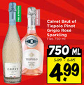 klik op dit plaatje voor een vergroting en voor vergelijkbare aanbiedingen gerelateerd aan ` 8 750 fris fruitig rose droog calvet brut pinot grigio rosee sparkling fles ml 5.99 ` 8 750 fris fruitig rose droog calvet brut pinot grigio rosee sparkling fles ml 5.99