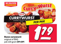 klik op dit plaatje voor een vergroting en voor vergelijkbare aanbiedingen gerelateerd aan ` worst bussen curry du original bbq pak ` worst bussen curry du original bbq pak