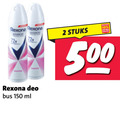 klik op dit plaatje voor een vergroting en voor vergelijkbare aanbiedingen gerelateerd aan ` deodorant 2 10 150 500 rexona stuks deo bus ml ` deodorant 2 10 150 500 rexona stuks deo bus ml