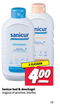 klik op dit plaatje voor een vergroting en voor vergelijkbare aanbiedingen gerelateerd aan ` 2 19 sanicur original shower gel sensitive bath flessen bad douchegel ` 2 19 sanicur original shower gel sensitive bath flessen bad douchegel