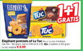 klik op dit plaatje voor een vergroting en voor vergelijkbare aanbiedingen gerelateerd aan ` 1 2 100 180 elephant baked pretzels master honey mustard onion tuc flavour smoky bacon original lu minibites zak pakken ` 1 2 100 180 elephant baked pretzels master honey mustard onion tuc flavour smoky bacon original lu minibites zak pakken