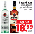 klik op dit plaatje voor een vergroting en voor vergelijkbare aanbiedingen gerelateerd aan ` 1 bacardi rum carta blanca spiced razz fles liter santiago spirit ` 1 bacardi rum carta blanca spiced razz fles liter santiago spirit