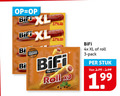 klik op dit plaatje voor een vergroting en voor vergelijkbare aanbiedingen gerelateerd aan ` bierworstjes 3 xl original bifi naturally roll 4x pack stuk ` bierworstjes 3 xl original bifi naturally roll 4x pack stuk