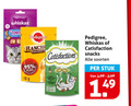 klik op dit plaatje voor een vergroting en voor vergelijkbare aanbiedingen gerelateerd aan ` 600 whiskas pedigree ranch originals satisfaction catisfaction snacks soorten stuk rund vlees ` 600 whiskas pedigree ranch originals satisfaction catisfaction snacks soorten stuk rund vlees
