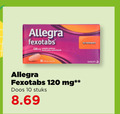 klik op dit plaatje voor een vergroting en voor vergelijkbare aanbiedingen gerelateerd aan ` 10 120 allegra omhulde tabletten mg hydrochloride doos stuks sanofi ` 10 120 allegra omhulde tabletten mg hydrochloride doos stuks sanofi