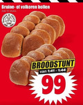 klik op dit plaatje voor een vergroting en voor vergelijkbare aanbiedingen gerelateerd aan ` bolletjes 10 99 bruine volkoren bollen zak stuks ` bolletjes 10 99 bruine volkoren bollen zak stuks