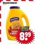 klik op dit plaatje voor een vergroting en voor vergelijkbare aanbiedingen gerelateerd aan ` 3 diamant frituurvet vloeibaar friet snacks bakt goudgeel liter ` 3 diamant frituurvet vloeibaar friet snacks bakt goudgeel liter