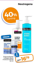 klik op dit plaatje voor een vergroting en voor vergelijkbare aanbiedingen gerelateerd aan ` 2 40 50 neutrogena collagen bank clear defend hydro boost 200ml moisture spf30 ml ` 2 40 50 neutrogena collagen bank clear defend hydro boost 200ml moisture spf30 ml