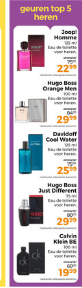 klik op dit plaatje voor een vergroting en voor vergelijkbare aanbiedingen gerelateerd aan ` 5 100 geuren top heren joop homme ml eau toilette hugo boss orange men davidoff cool water just difference 80 calvin klein be 60 ` 5 100 geuren top heren joop homme ml eau toilette hugo boss orange men davidoff cool water just difference 80 calvin klein be 60