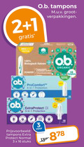 klik op dit plaatje voor een vergroting en voor vergelijkbare aanbiedingen gerelateerd aan ` tampons 1 2 3 5 16 100 o.b. ob organic procomfort protect normal stuks ` tampons 1 2 3 5 16 100 o.b. ob organic procomfort protect normal stuks