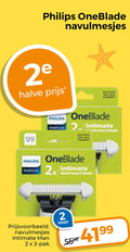 klik op dit plaatje voor een vergroting en voor vergelijkbare aanbiedingen gerelateerd aan ` scheermesjes 2 philips oneblade navulmesjes 2e halve 2x intimate man pak ` scheermesjes 2 philips oneblade navulmesjes 2e halve 2x intimate man pak