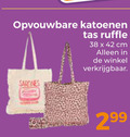 klik op dit plaatje voor een vergroting en voor vergelijkbare aanbiedingen gerelateerd aan ` 42 opvouwbare katoenen tas ruffle cm ` 42 opvouwbare katoenen tas ruffle cm