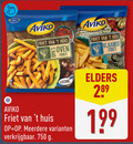 klik op dit plaatje voor een vergroting en voor vergelijkbare aanbiedingen gerelateerd aan ` patat 100 750 aviko friet huis oven vlaamse schil meerdere elders ` patat 100 750 aviko friet huis oven vlaamse schil meerdere elders