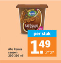 klik op dit plaatje voor een vergroting en voor vergelijkbare aanbiedingen gerelateerd aan ` satesaus snacksaus 100 lang remia jaar sauzen 250-350 ml kant klaar stuk ` satesaus snacksaus 100 lang remia jaar sauzen 250-350 ml kant klaar stuk