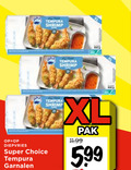 klik op dit plaatje voor een vergroting en voor vergelijkbare aanbiedingen gerelateerd aan ` garnalen 25 tempura shrimp xl diepvries super choice pak 5 99 ` garnalen 25 tempura shrimp xl diepvries super choice pak 5 99