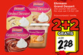 klik op dit plaatje voor een vergroting en voor vergelijkbare aanbiedingen gerelateerd aan ` 2 ehrmann rand dessert grand lait vanilla chocolate toffee soorten stuk vanille ` 2 ehrmann rand dessert grand lait vanilla chocolate toffee soorten stuk vanille