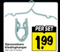 klik op dit plaatje voor een vergroting en voor vergelijkbare aanbiedingen gerelateerd aan ` 6 opvouwbare kledinghanger stuks 1 99 ` 6 opvouwbare kledinghanger stuks 1 99