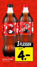 klik op dit plaatje voor een vergroting en voor vergelijkbare aanbiedingen gerelateerd aan ` cola 1 3 12 zero sugar coca fles liter original taste flessen ` cola 1 3 12 zero sugar coca fles liter original taste flessen