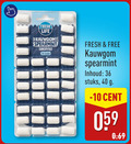 klik op dit plaatje voor een vergroting en voor vergelijkbare aanbiedingen gerelateerd aan ` kauwgom 36 40 fresh life spearmint suikervrij stuks free inhoud cent ` kauwgom 36 40 fresh life spearmint suikervrij stuks free inhoud cent