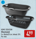 klik op dit plaatje voor een vergroting en voor vergelijkbare aanbiedingen gerelateerd aan ` home creation wasmand ca. cm inhoud l stuk ` home creation wasmand ca. cm inhoud l stuk