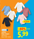 klik op dit plaatje voor een vergroting en voor vergelijkbare aanbiedingen gerelateerd aan ` 3 100 pack online lupilu baby rompers katoen maten 5.99 ` 3 100 pack online lupilu baby rompers katoen maten 5.99
