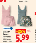 klik op dit plaatje voor een vergroting en voor vergelijkbare aanbiedingen gerelateerd aan ` damesshortama 100 maten l online esmara dames shortama katoen 5.99 ` damesshortama 100 maten l online esmara dames shortama katoen 5.99