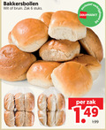 klik op dit plaatje voor een vergroting en voor vergelijkbare aanbiedingen gerelateerd aan ` bolletjes 6 bakkersbollen wit bruin zak stuks by ` bolletjes 6 bakkersbollen wit bruin zak stuks by