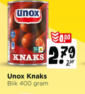 klik op dit plaatje voor een vergroting en voor vergelijkbare aanbiedingen gerelateerd aan ` knakworsten 400 unox 100g beter leven knaks blik ` knakworsten 400 unox 100g beter leven knaks blik